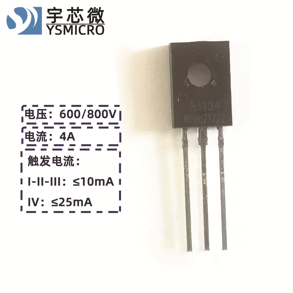 Высокотемпературный контролируемый BT134-800 TO-126 4A/800V рисоварка для 3300V рисоварок