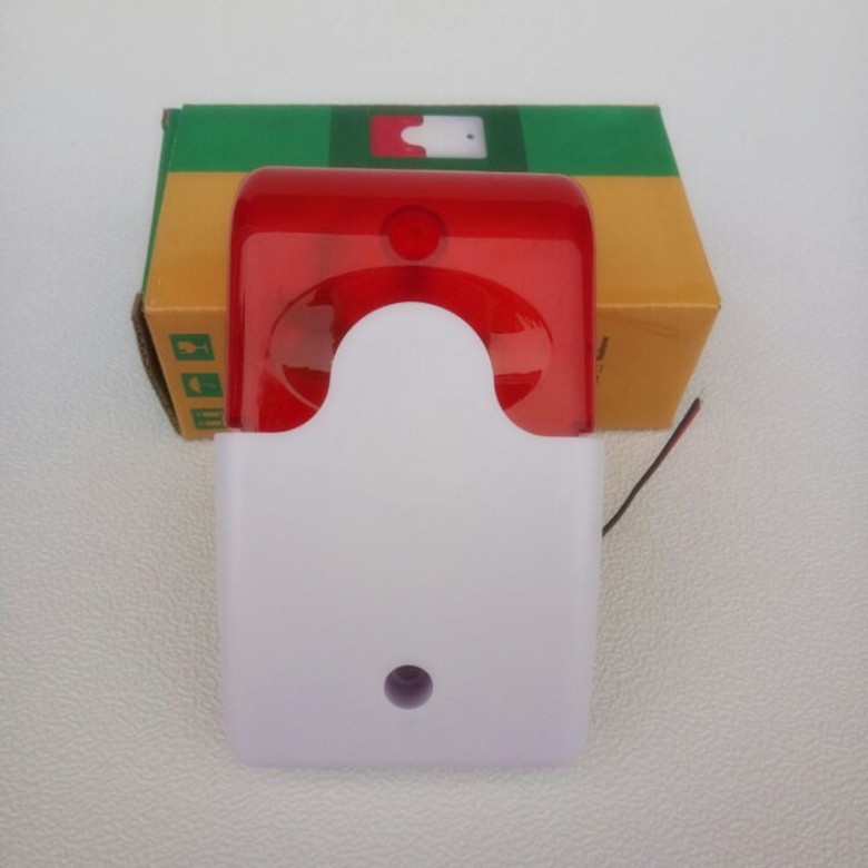 led103声光喇叭/有线声光报警器/12V闪灯/声光警示灯