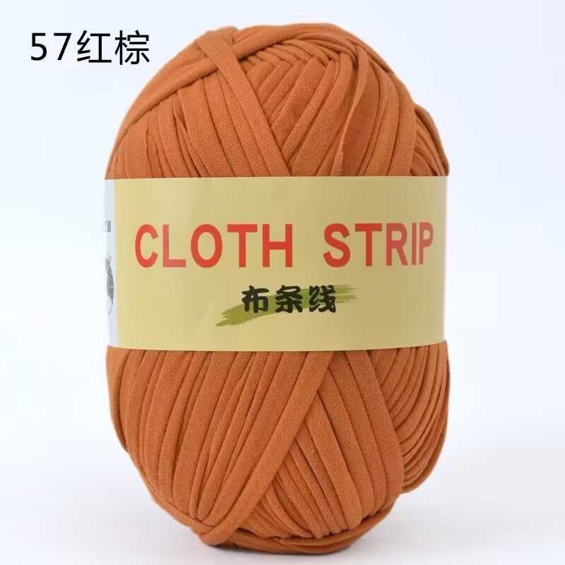 Gran gancho de línea de tela muñeca zapatillas de almacenamiento cesto cojín manta ganchillo DIY material casero tela gruesa trenzado