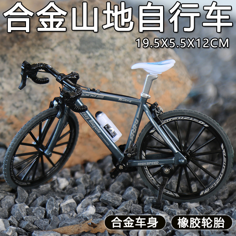 Aleación 1:10 modelo de bicicleta niño juguete carreras simulación bicicleta de carretera hombre colección decoración de metal nuevo
