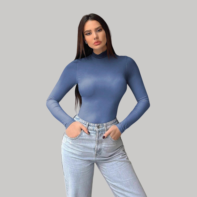 2025 Cross-Border New European and American Women's Lined Fleece Long-Sleeved Jumpsuit Warm Jumpsuit