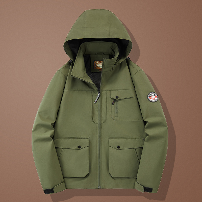 Men's Clothing New spring and autumn men's jacket windproof and waterproof jacket light breathable outdoor jacket_voghion.com
