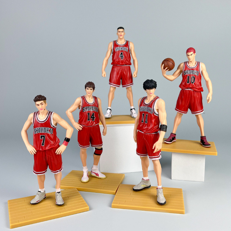 Slam dunk hand-held GK Xiangbei team standing posture large Cherry Blossom Road Liuchuan Maple sanjingshou anime decoration doll Slam dunk hand-held GK Xiangbei team standing posture large Cherry Blossom Road Liuchuan Maple sanjingshou anime decoration doll