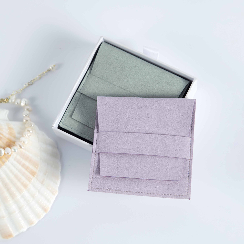 10g Weight Jewelry Packaging Bags Classification 1 Piece Quantity Daily Occasion Solid Color Pattern Basic, Simple Style Style 1 Piece Cloth Basic Simple Style Daily Solid Color Jewelry Packaging Bags 8