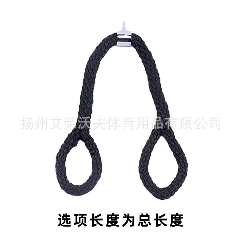 Трехголовый силовой трос из нейлона для тренировки рук, высокий уровень натяжения, ручка троса, фитнес-аксессуары