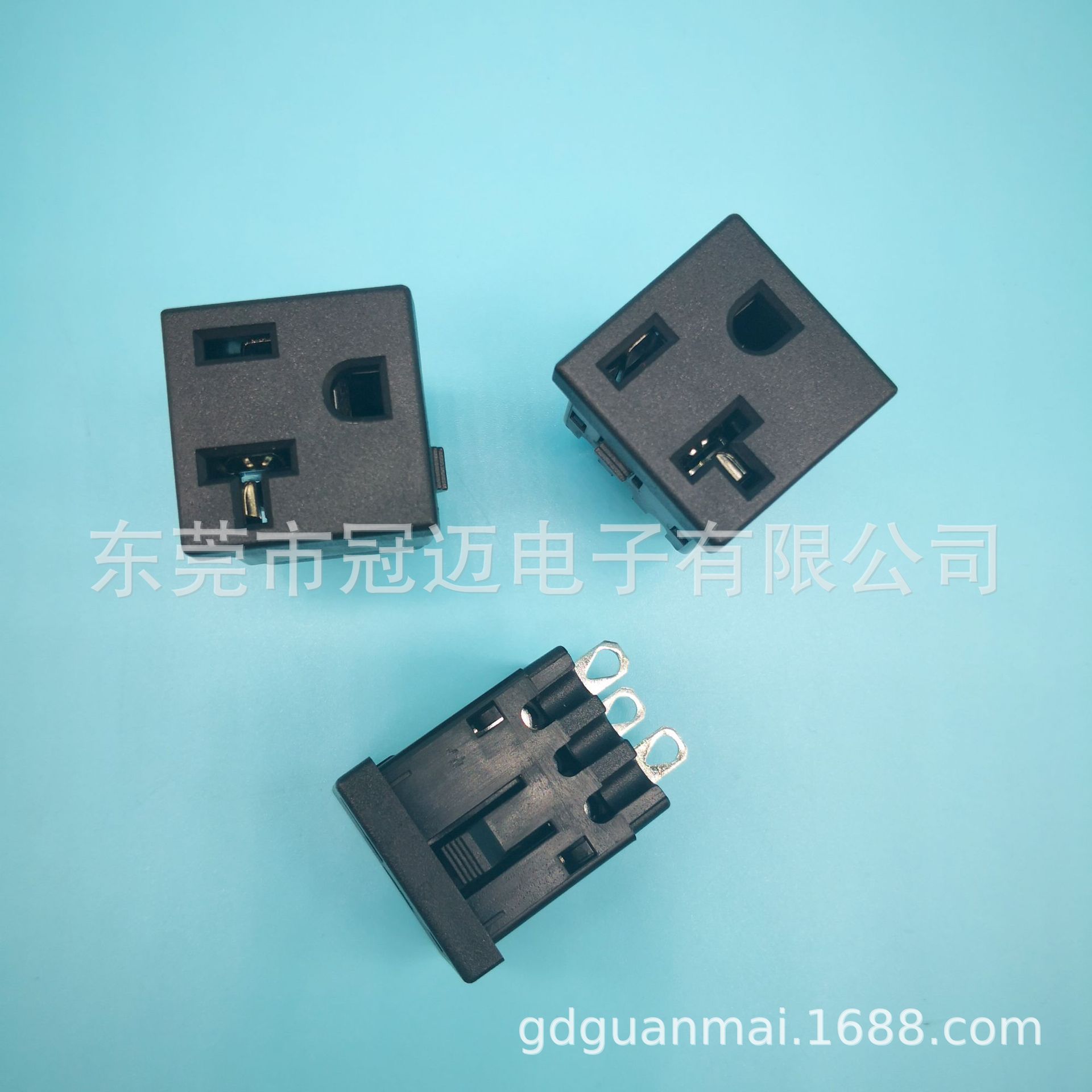 BT-US3美规插座 美式 美标三孔 T字型 20A储能电源 模块 PDU 排插