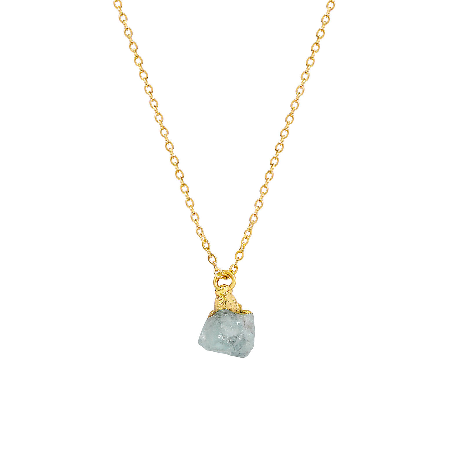 7g Weight Natural Stone Pendant Material Pendant Necklace Classification Copper Chain Material cable chain Chain Type 1 Piece Quantity Daily Occasion natural stone, Copper Material Geometric Pattern All Seasons Season Unisex Gender Simple Style Style Simple Style Geometric Natural Stone Copper Cable Chain Pendant Necklace In Bulk 5