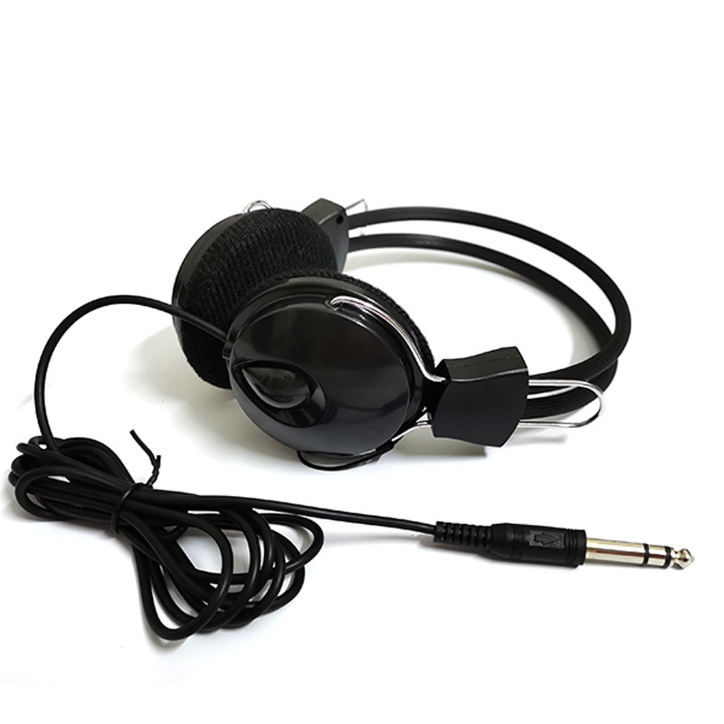 New 6.5 Big Head Piano Electronic Organ Headset Noise Reduction Headset Electric Guitar Drum Earpiece Learning Noise Prevention