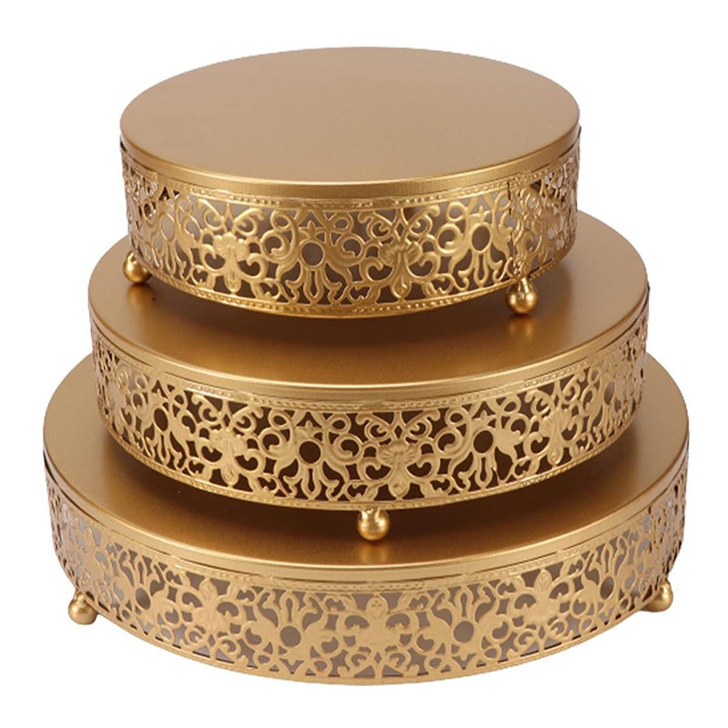 Cross Border Round Metal Cake Stand Dessert Cupcake Cake Cake Candy Display Plate Wedding Event Birthday Party Cross Border Round Metal Cake Stand Dessert Cupcake Cake Cake Candy Display Plate Wedding Event Birthday Party
