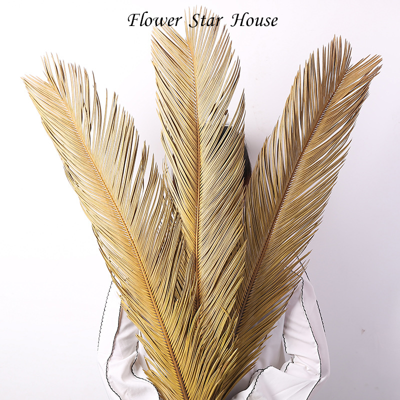 Iron fan leaves dry flower True flower air -dried living room…