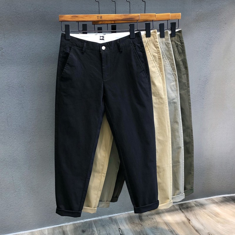 メンズパンツ9点カジュアルパンツメンズルーズストレートパンツメンズオーバーオールトレンディブランド夏薄手トレンドスポット|undefined