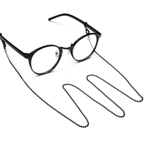 New style glasses chain glasses rope chain metal glasses hanging chain lanyard hanging neck anti-lost multi-purpose bead chain