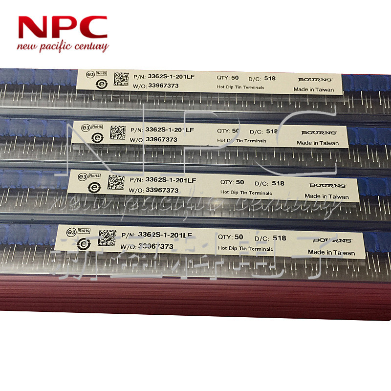 进口电位器3362S-1-253LF 阻值25K 精密微调电阻 一管50只