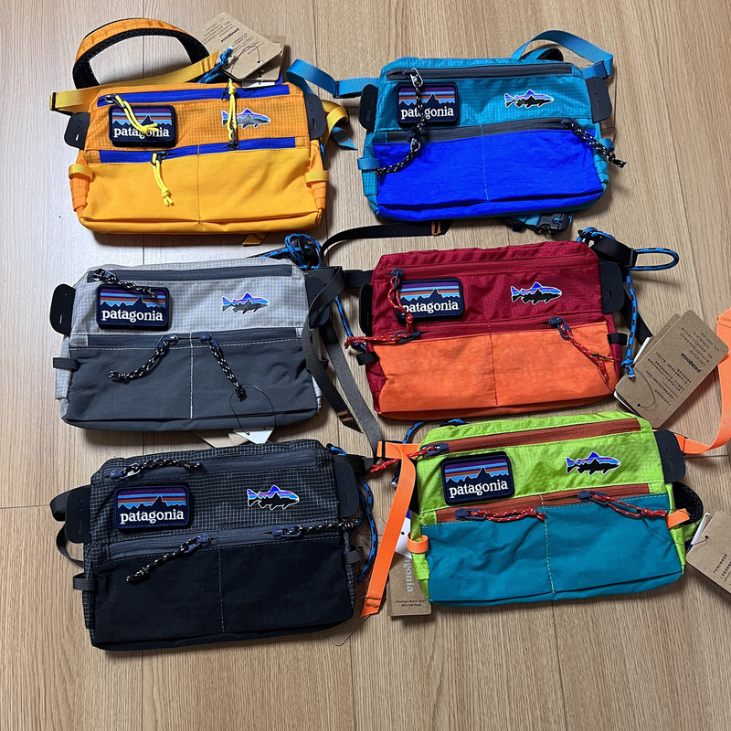 Outdoor Bata American Plaid fly fishing chest bag new street fashion small bag waterproof functional bag