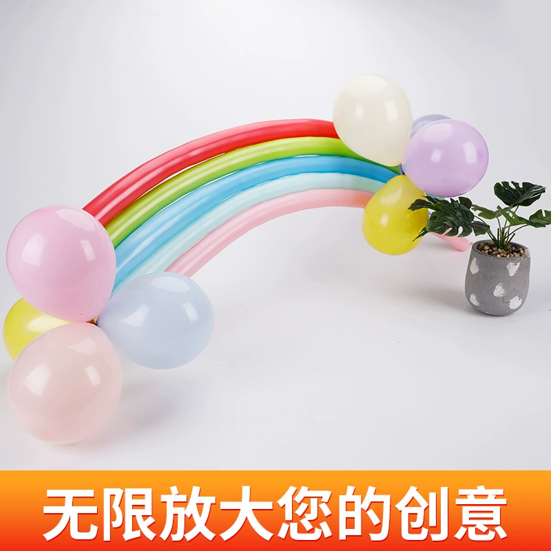 Длинная лента шарика принца для свадьбы, украшение на ночь рынка, DIY, 260 latex магический шарик, оптом