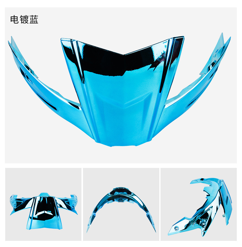 Motorcycle Helmet Sm961 Helmet Tail Fin Suitable for Sm961-S Helmet Accessories Personalized Matchinging Accessories Tail Fin