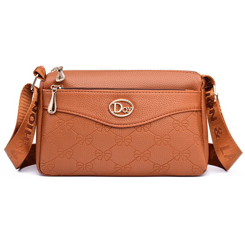 Bolsos de mujer de venta caliente transfronterizos Bolsos de mensajero de mujer rentables Bolsos de madre de mediana edad de un solo hombro de moda de cara suave
