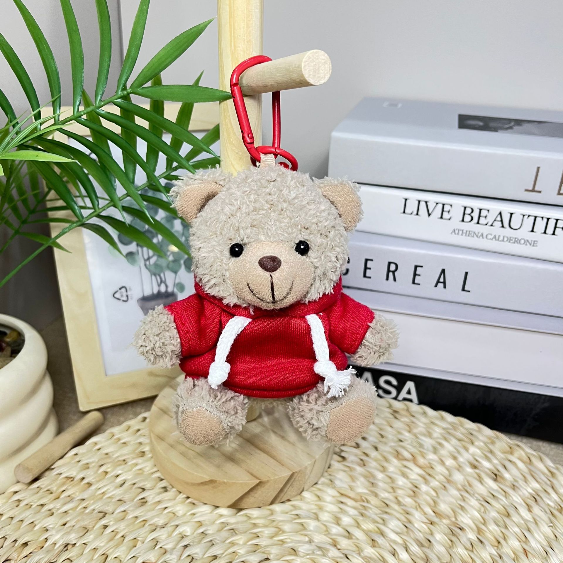 Colgante camiseta Teddy Bear muñeca Teddy Bear muñeca juguetes de peluche temporada de graduación logotipo corporativo regalo muñeca tela