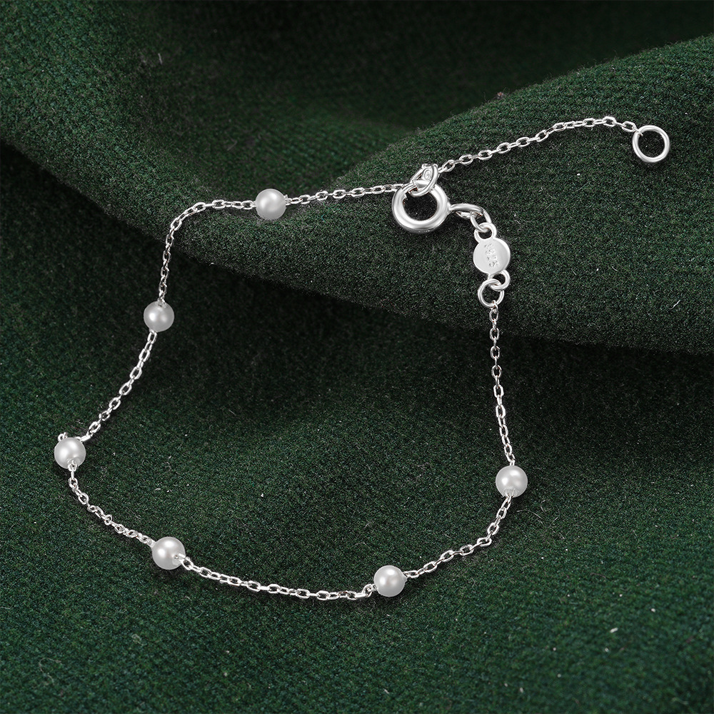 Elegant Geometric Sterling Silver Plating Bracelets display picture 7