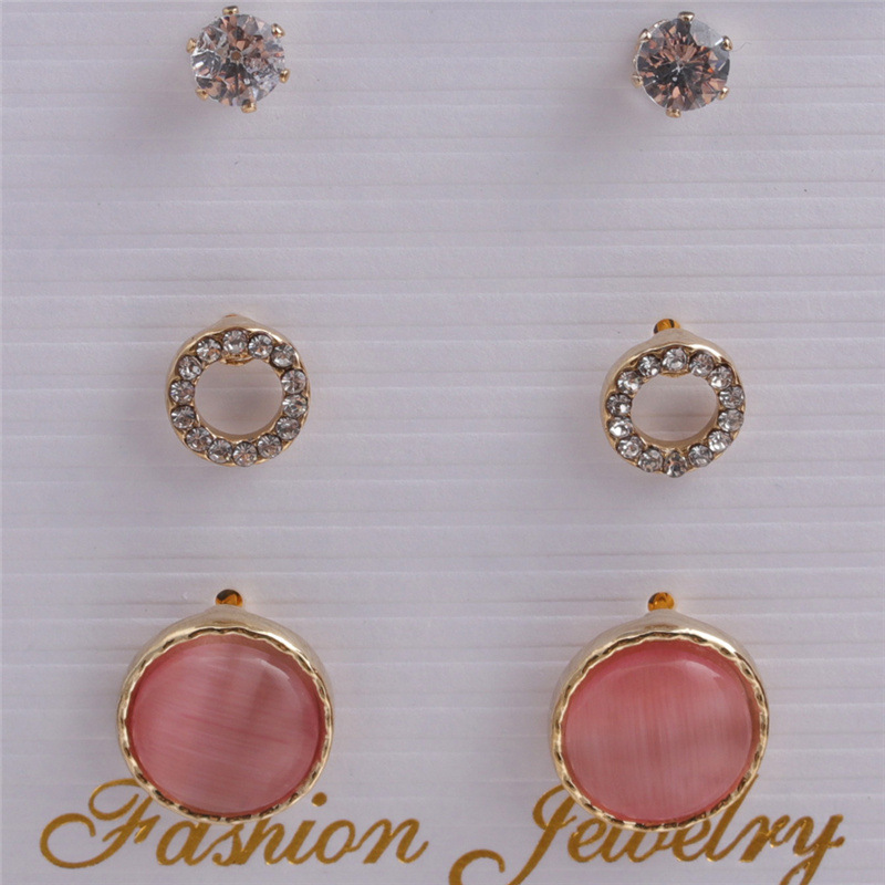 Fashion pearl alloy love earrings setpicture19