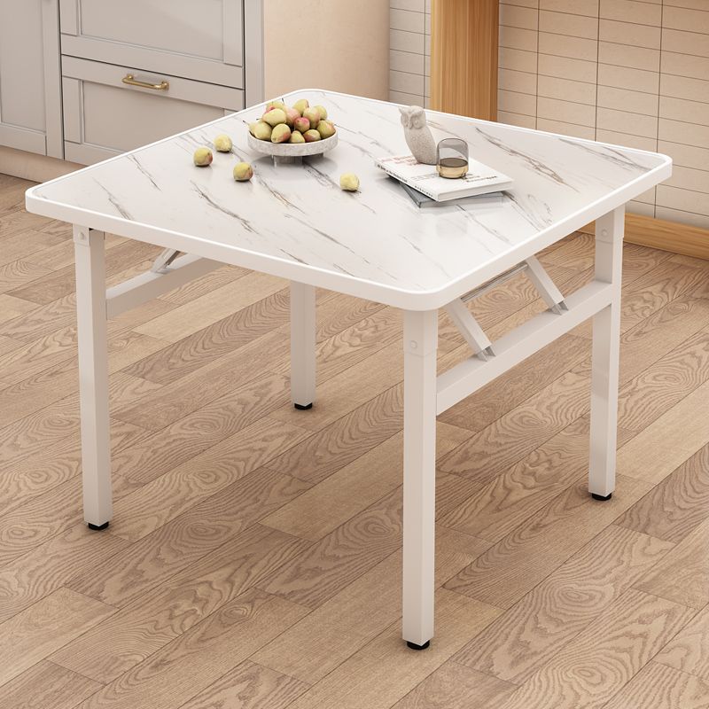 Mesa baja, mesa de comedor rectangular plegable, mesa de alquiler, mesa de dormitorio, mesa de piso pequeña, mesa simple, mesa cuadrada al aire libre image 11