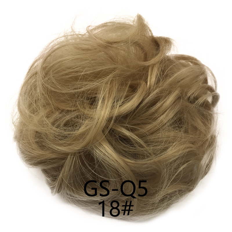 Europa y los Estados Unidos pelucas anillo de pelo de bolas cabeza cuerda elástica peludo natural peludo peludo transfronterizo