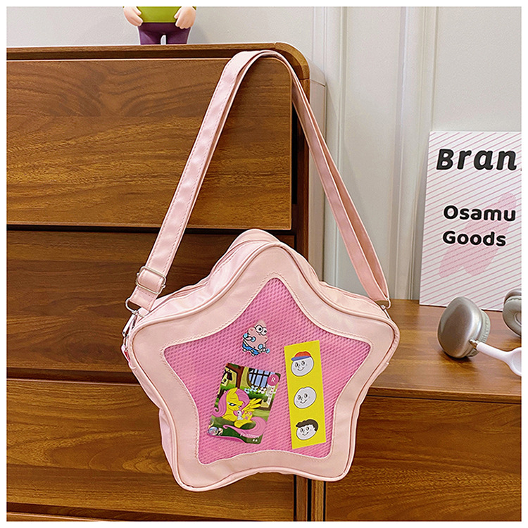 This year's popular color bags, 2025 new star bags, Japanese-style sweet single-shoulder bags, crossbody bags, women's bags, cross-border undefined