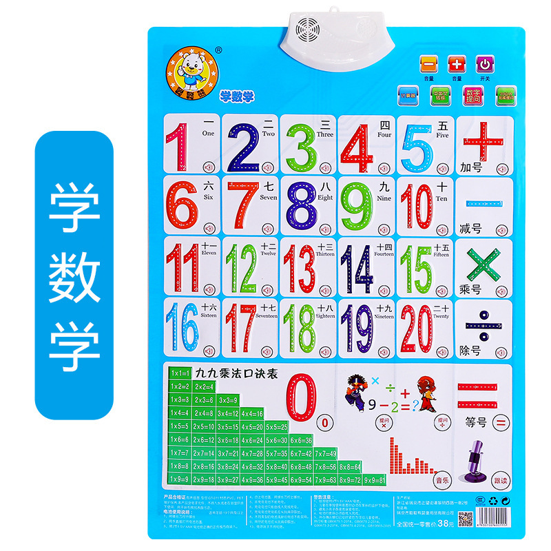 곱셈 테이블 (후크 전기)