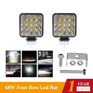 LED avtomobil işıqları, kvadrat 16LED yolsuzluq, mühəndislik/yoxlama işıqları
