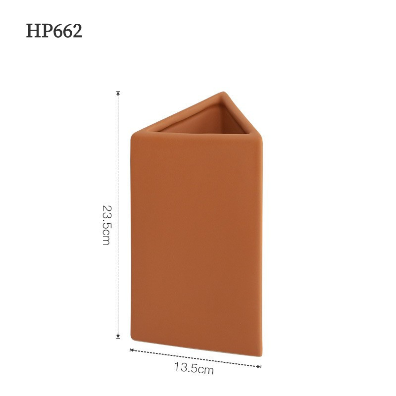 HP662 botella triángulo oblicuo naranja amarillo