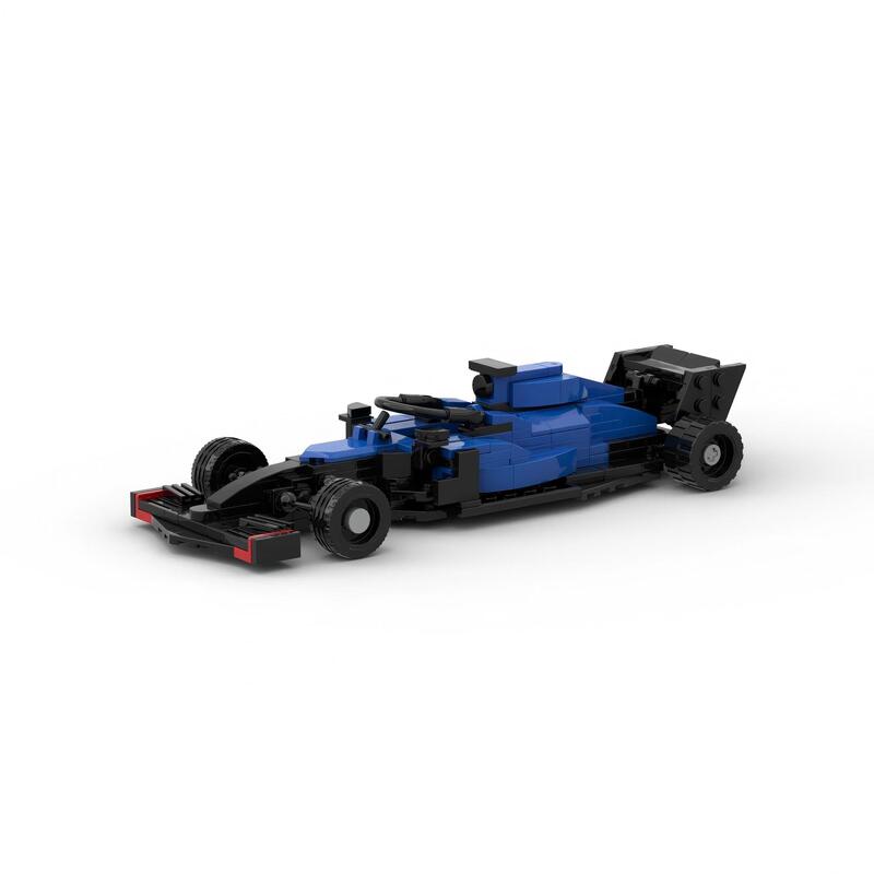 Compatible with Lego Moc-71263 Formula F1 Alpine A521 Assembled Building Block Racing Car Set Decoration Compatible with Lego Moc-71263 Formula F1 Alpine A521 Assembled Building Block Racing Car Set Decoration