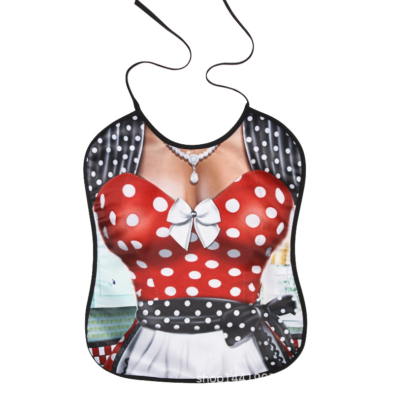 Fabricante en stock suministro adulto babero personalidad creativa divertido Reunión Anual partido spoof props olla caliente tienda invitado