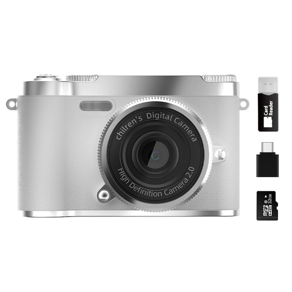 White [32GB memory card + card reader + 2 Android adapters]