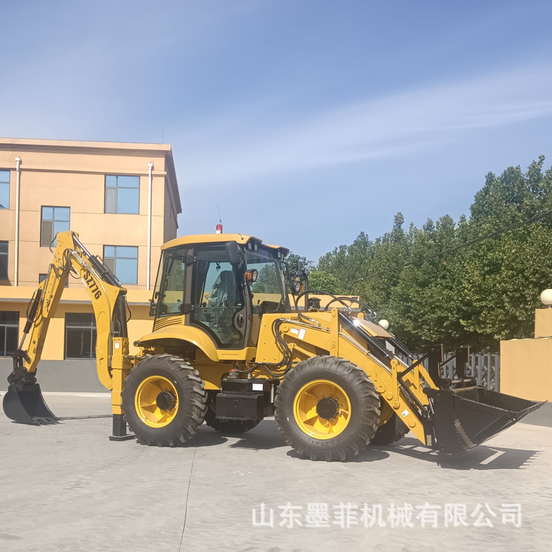 两头忙挖掘装载机 多功能挖掘机铲车 外贸出口