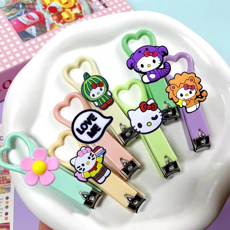 Hello Kitty Nail Scissors Etsy Practical and Good-Looking Home Portable Ins Style Manicure and Manicure Tools Creative Cartoon Creation