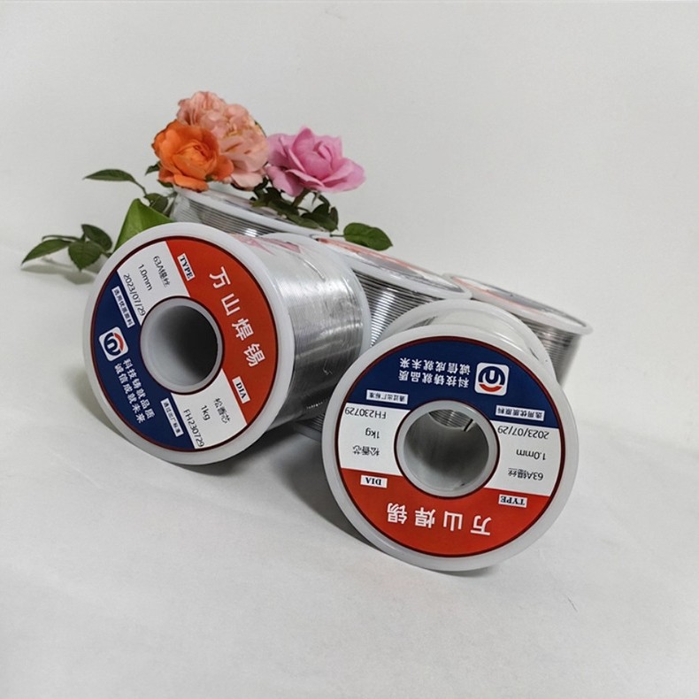 万山松香焊锡丝无铅锡丝工厂免洗锡线批发环保焊锡线厂家 63/37