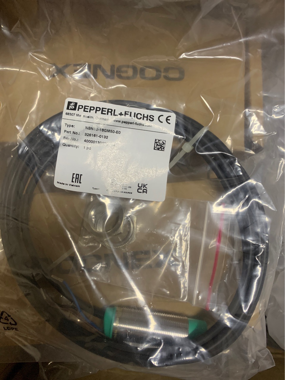 NBN12-18GM50-E0 接近开关 PF