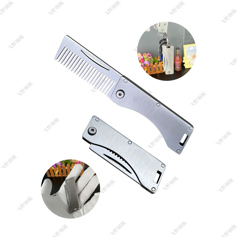 Small handheld universal brush stainless steel for men and women for…