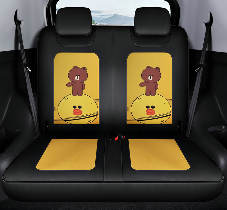 24 Chery Little Ant Seat Cover All-inclusive eq1 Special Seat Cover Electric Car Cartoon Four Seasons Universal Seat Cushion