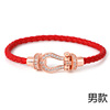 Trend bracelet, European style, micro incrustation, three colors, wholesale