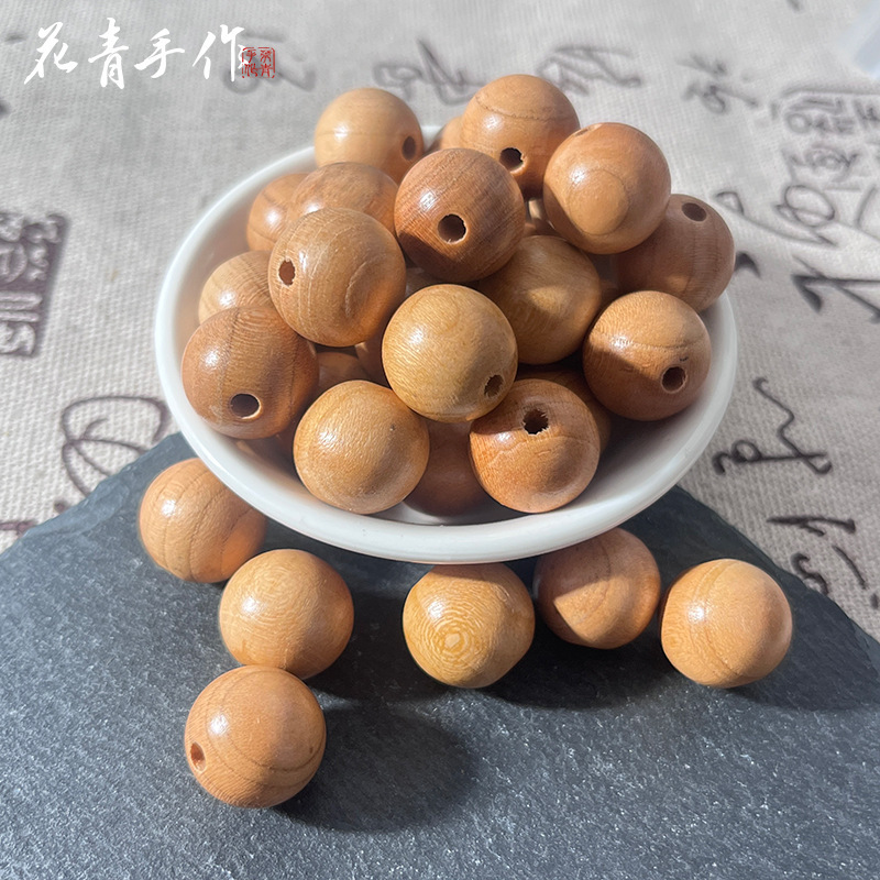 6-20mm Peach Wood Round Beads Loose Beads Buddha Beads DIY Bracelet Jewelry Accessories Materials Wholesale in Stock