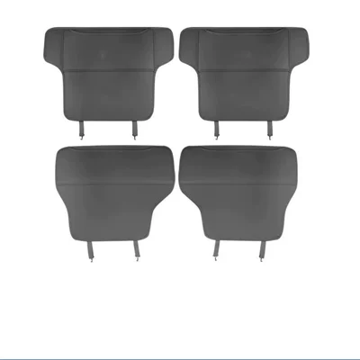 Chair back anti-kick pad Anti-Kick Pads, Aito Wenjie M7 Front - wenjie-m7-front-row-second-row-seat-anti-kick-pad-4-piece-set-extreme-night-black