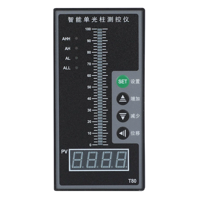 Одноканальный одноканальный измерительный и контрольный прибор T80 для измерения и контроля уровня воды в ванной комнате интеллектуальный цифровой прибор для отображения уровня жидкости