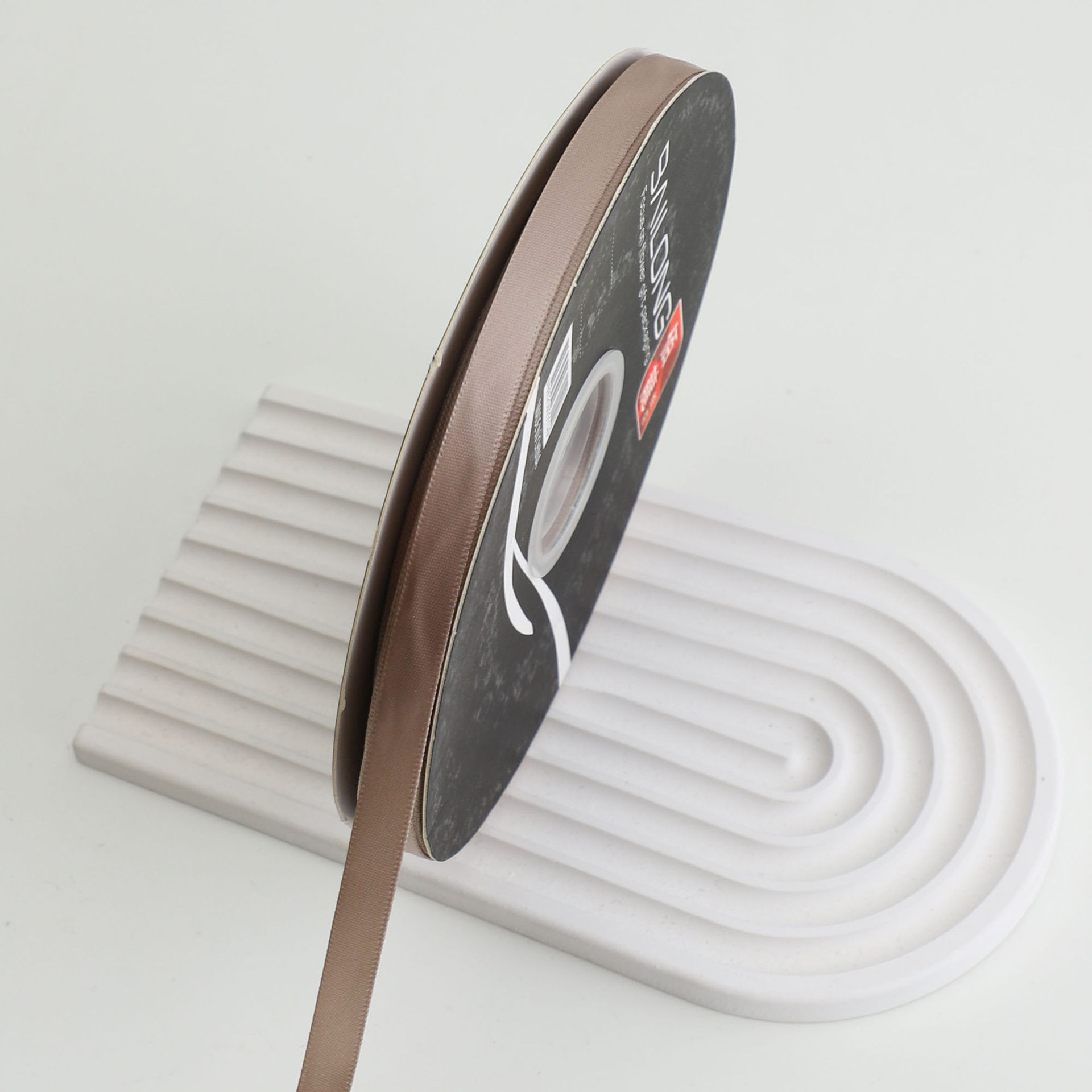 100 yardas de cinta de poliéster de doble cara Macarons, decoración de ramo, regalo, embalaje de flores, cinta de color sólido al por mayor