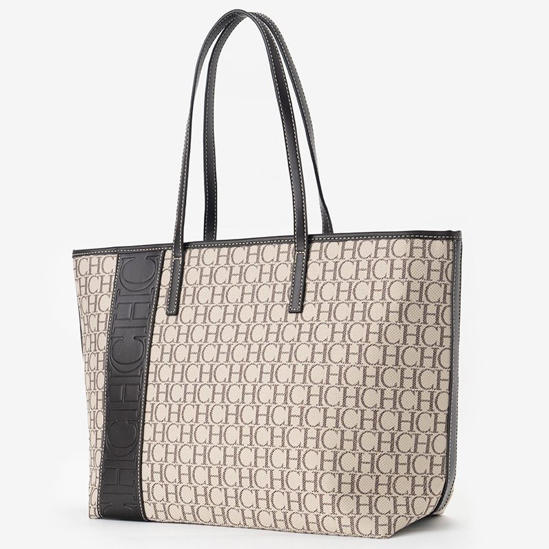 Chhc Business Casual Women's Handbag, Stylish Design, Classic Retro, Versatile Shoulder Bag, Lightweight, Fashionable and Versatile