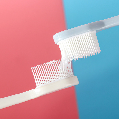Nano toothbrush soft bristles Japanese adult couple oral cleaning medium hair household silicone senior manufacturer wholesale