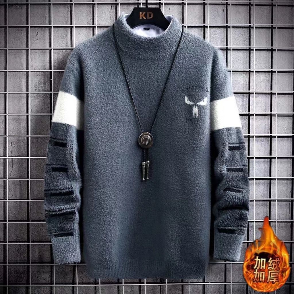 1955 그레이 (두꺼운 밍크 벨벳)