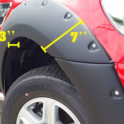 Thickened Off-Road Style Parts, Wheel eyebrow