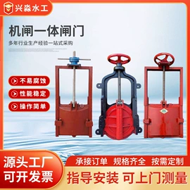 闸阀;污泥处理设备;启闭机