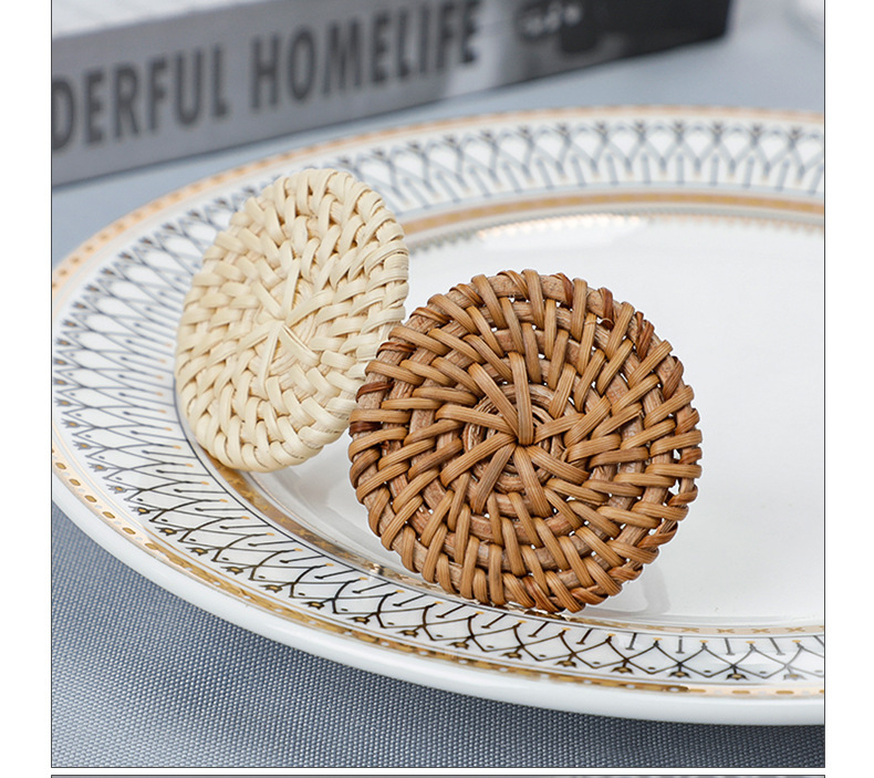 Simulation Napkin Buckle Linen Ring Napkin Buckle Western Restaurant Mouth Cloth Ring display picture 2